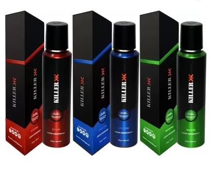 Killer Storm Cyclone Marine Deodorant Spray For Men & Women