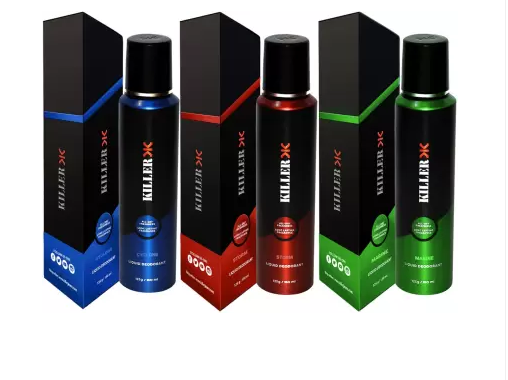 Killer Marine Strom Cyclone Deodorant Spray For Men & Women