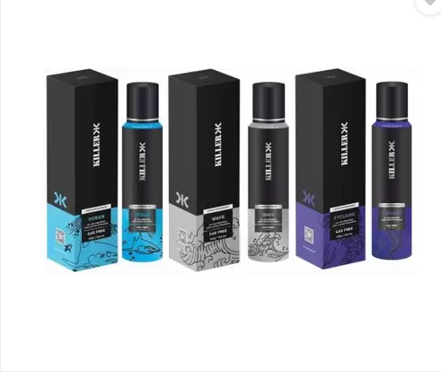 Killer Ocean Wave Cyclone Deodorant Spray For Men