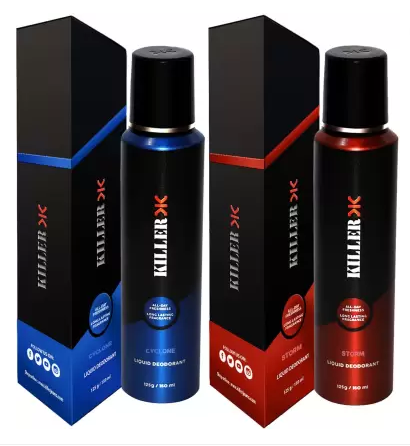 Killer Cyclone Storm Deodorant Spray For Men & Women