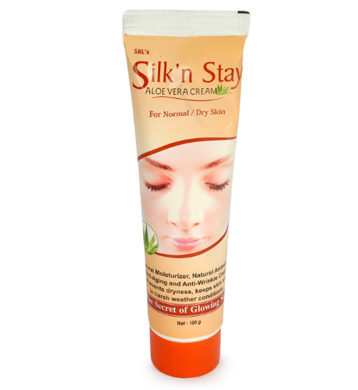 SBL Silk N Stay Aloe Vera Cream For Normal And Dry Skin