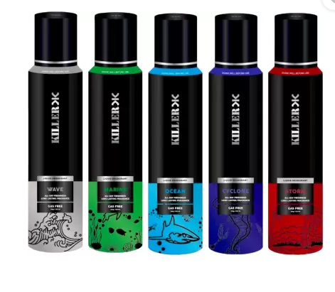 Killer Cyclone Wave Storm Marine Ocean Deodorant Spray For Men