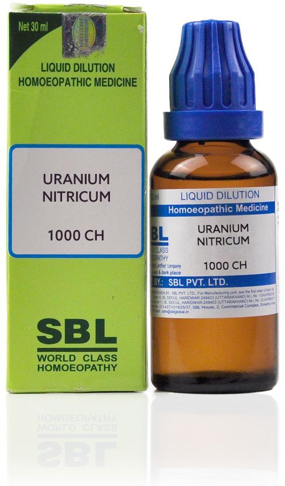 SBL Uranium Nitricum Dilution 1000 CH