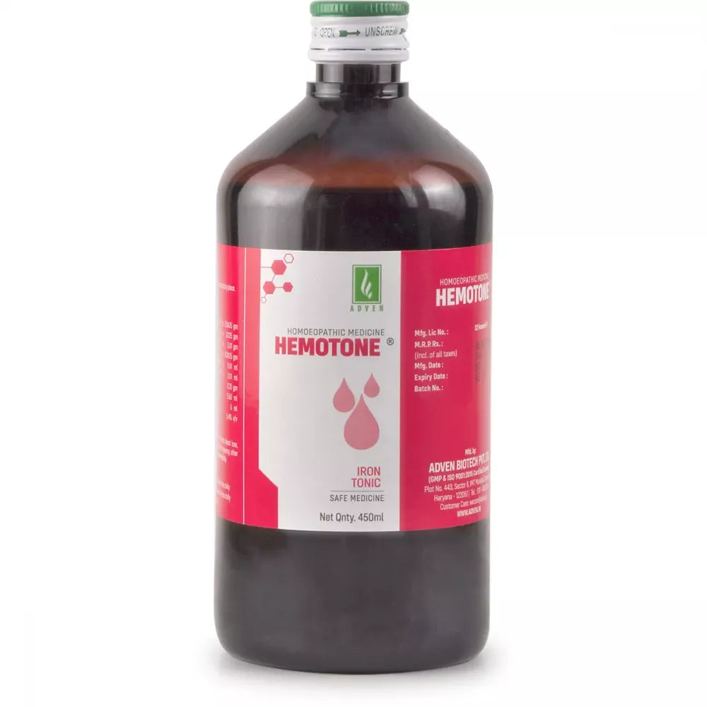 Adven Hemotone Iron Tonic Corrects Hb Level