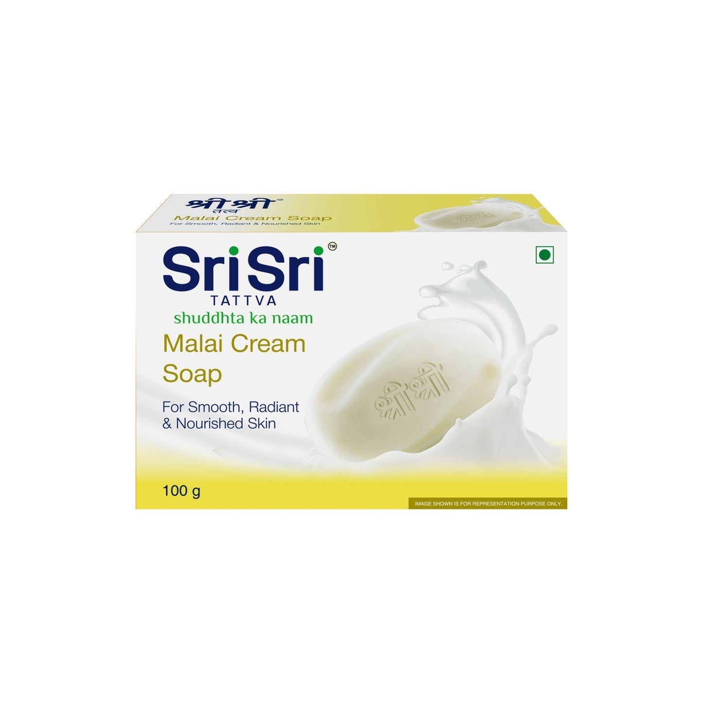 Sri Sri Tattva Malai Cream Soap 100g - PUSHMYCART