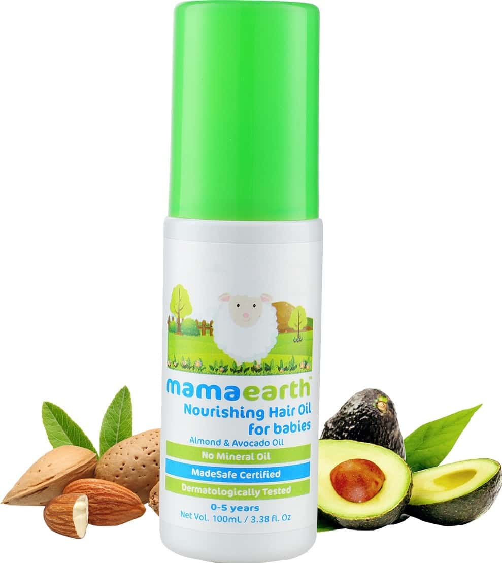 Mamaearth Nourishing Baby Hair Oil 100 ml