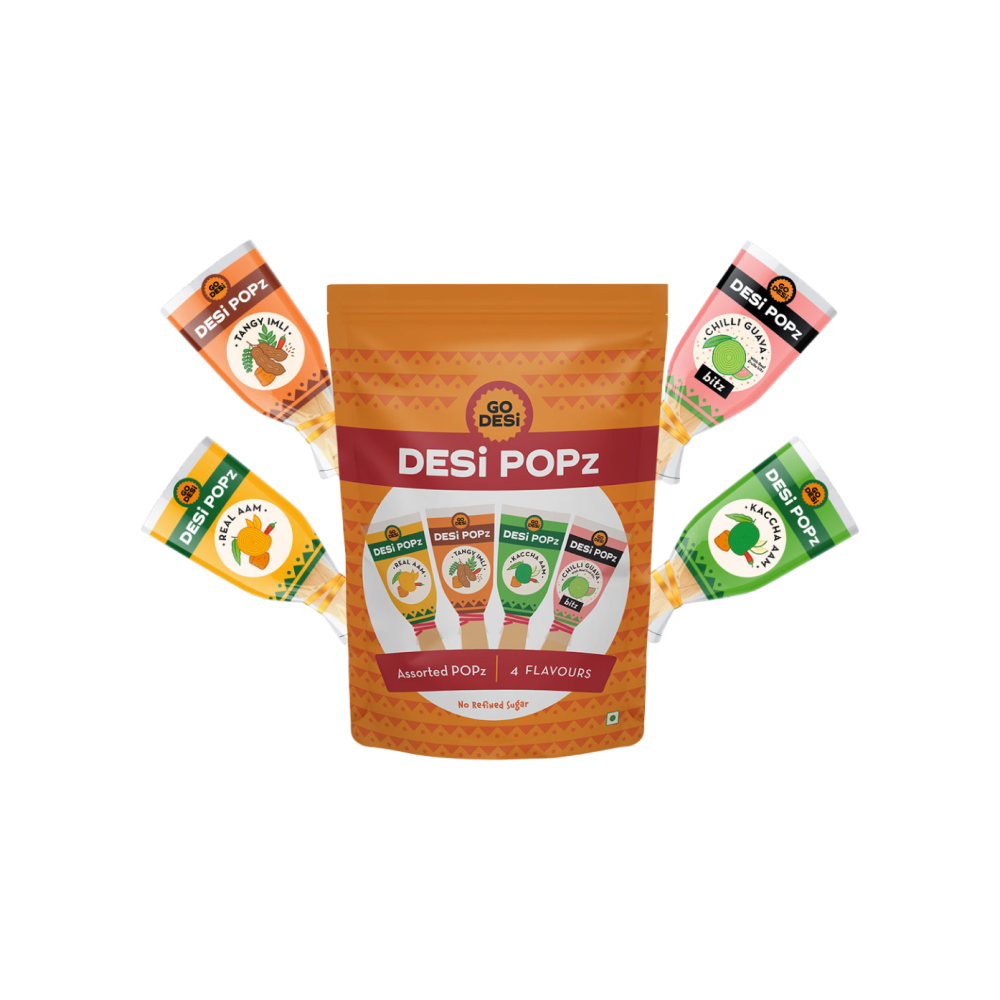 GO DESi Popz Assorted Lollipop Candy