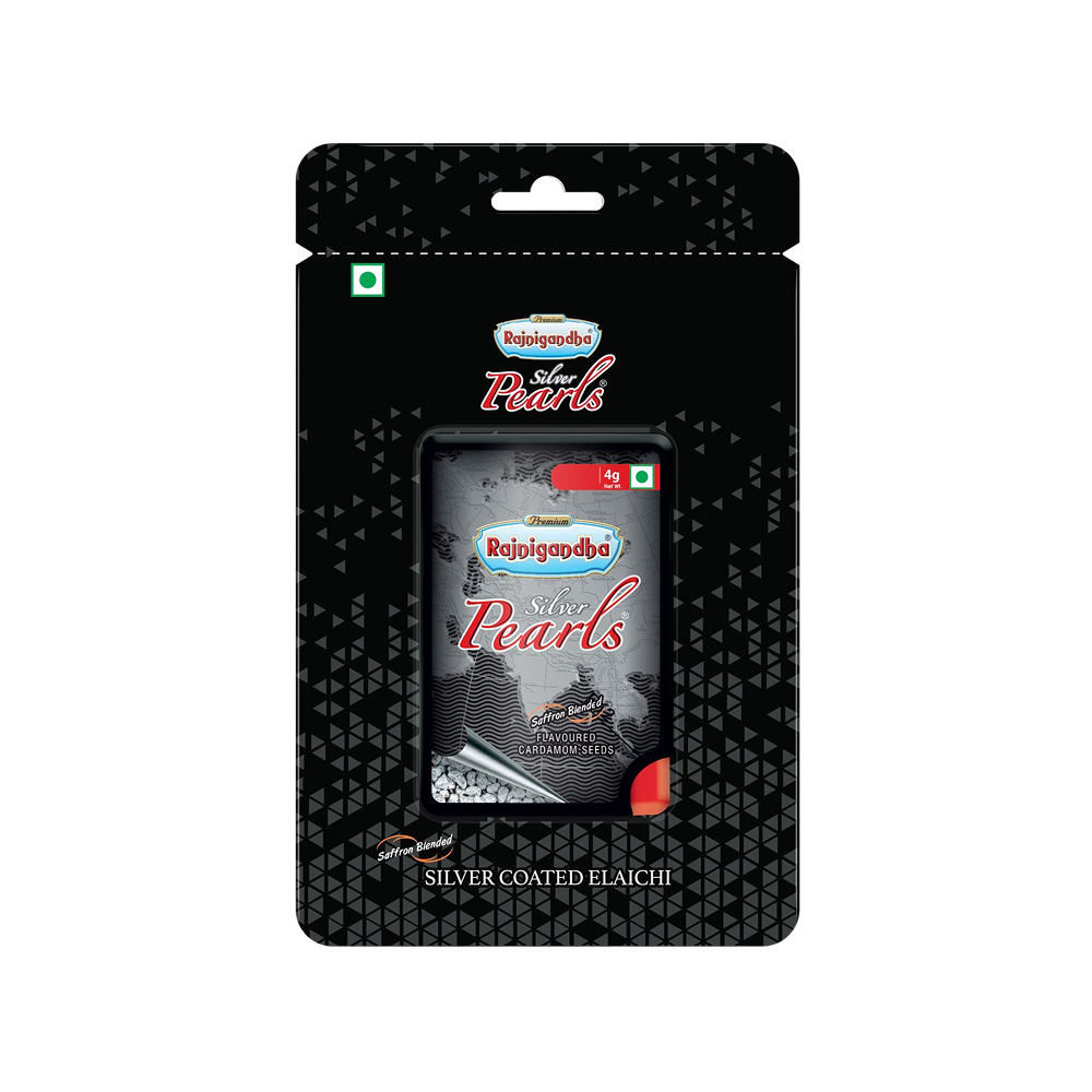 Rajnigandha Silver Pearl Elaichi Mouth Freshener