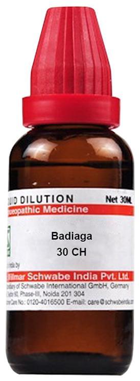 Dr Willmar Schwabe India Badiaga Dilution 30 CH