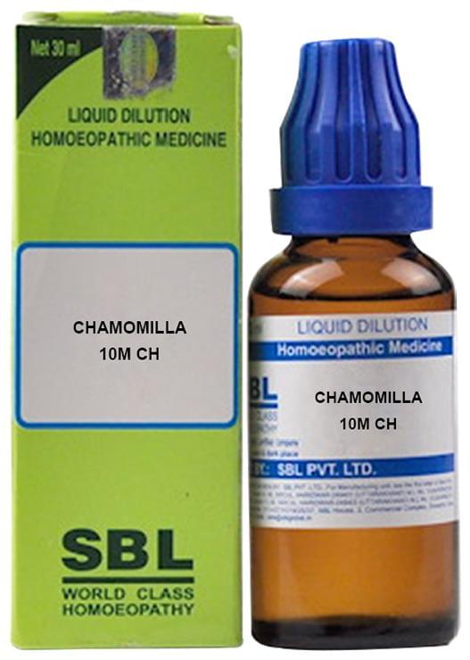 SBL Chamomilla Dilution 10M CH