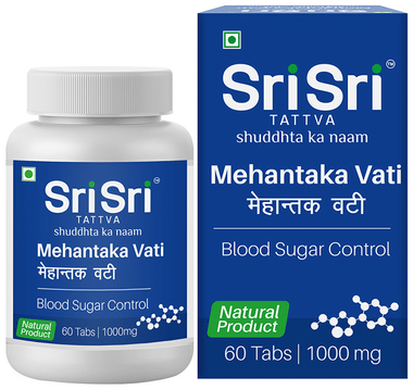 Sri Sri Tattva Mehantaka Vati 1000mg 60Tabs - PUSHMYCART