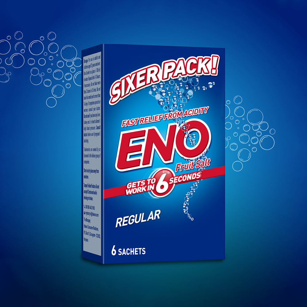 Eno Fruit Salt Regular Fast Relief Antacid