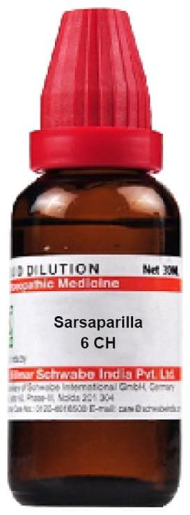 Dr Willmar Schwabe India Sarsaparilla Dilution 6 CH