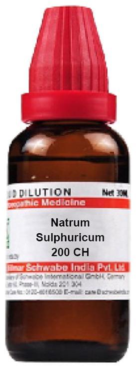 Dr Willmar Schwabe India Natrum Sulphuricum Dilution 200 CH