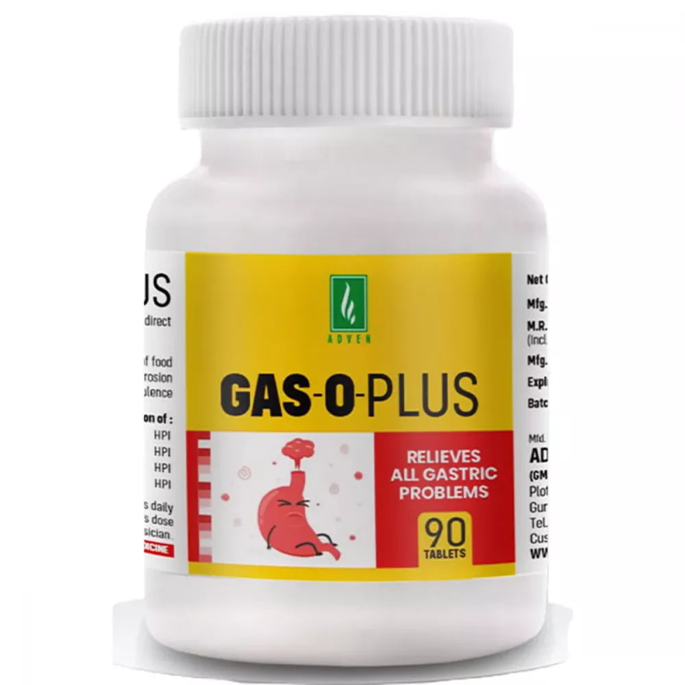 Adven gas-O-Plus Tablets Relieves All gastric Problems