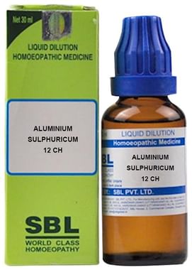 SBL Aluminium Sulphuricum Dilution 12 CH