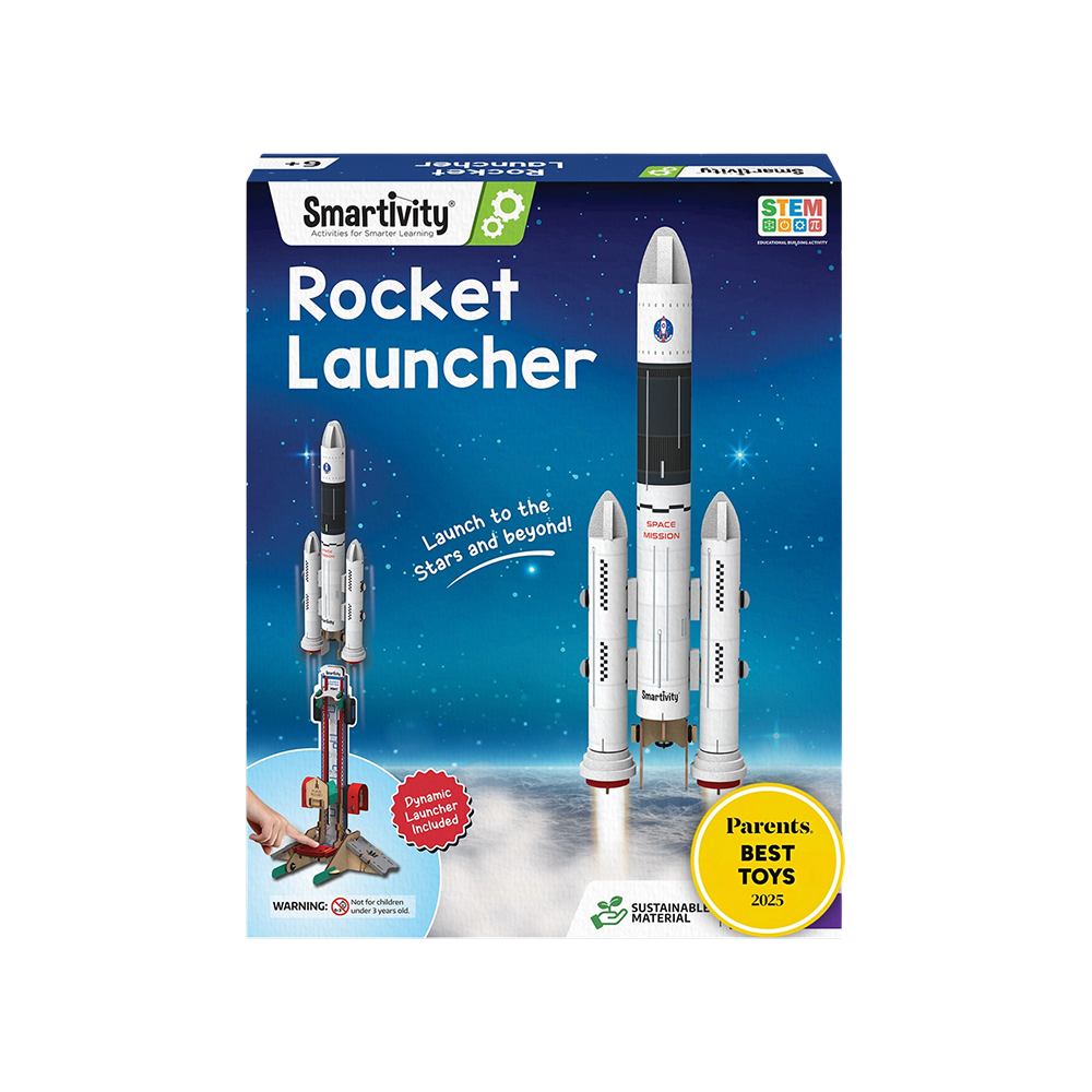 Smartivity Rocket Launcher Space DIY Building Kit