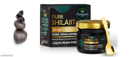 Madyaan Pure Original Himalayan Shilajit/Shilajeet Resin 50G