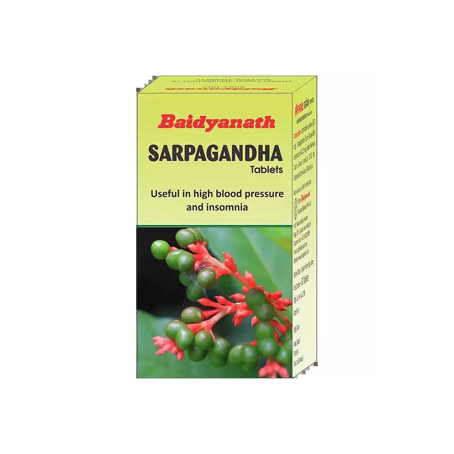 Baidyanath Vansaar Sarpagandha Tablets