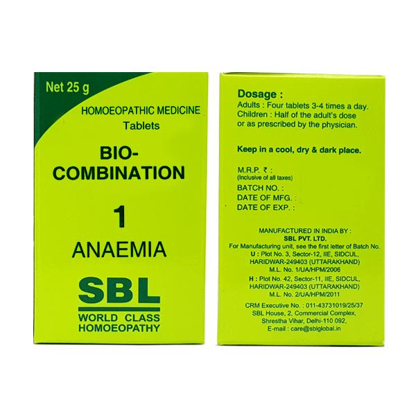 SBL Bio-Combination 1 Tablet - PUSHMYCART