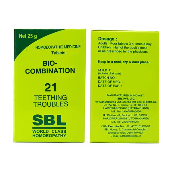 SBL Bio-Combination 21 Tablet - PUSHMYCART