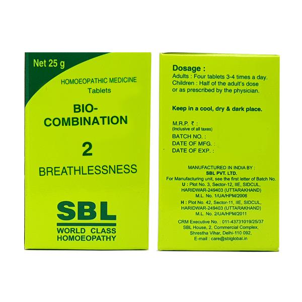 SBL Bio-Combination 2 Tablet - PUSHMYCART