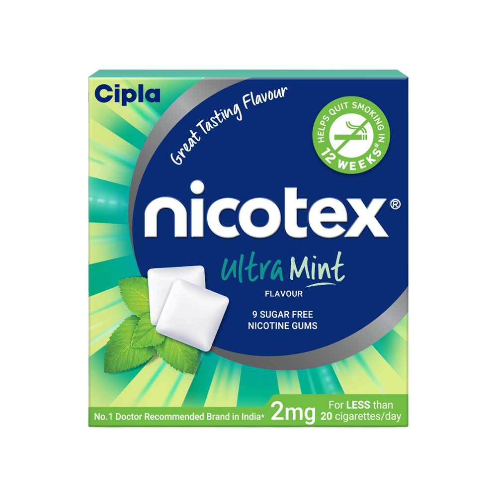 Nicotex Ultra Mint Nicotine Gum
