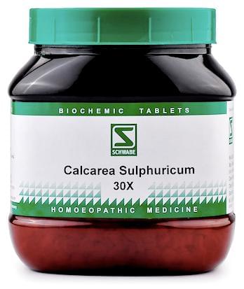 Dr Willmar Schwabe India Calcarea Sulphurica Biochemic Tablet 30X