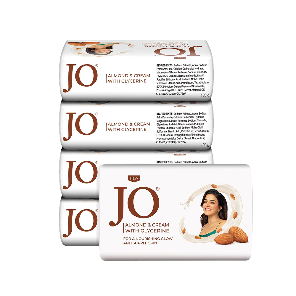 Jo Almond & Cream Caressing Soap - Buy 4 Get 1 Free