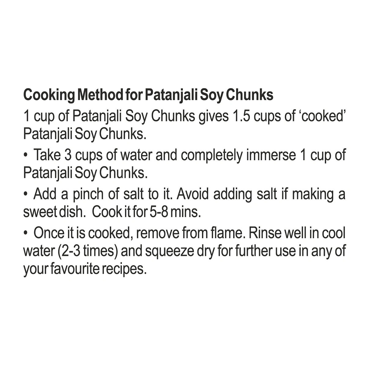 Patanjali Soya Nutri Chunks