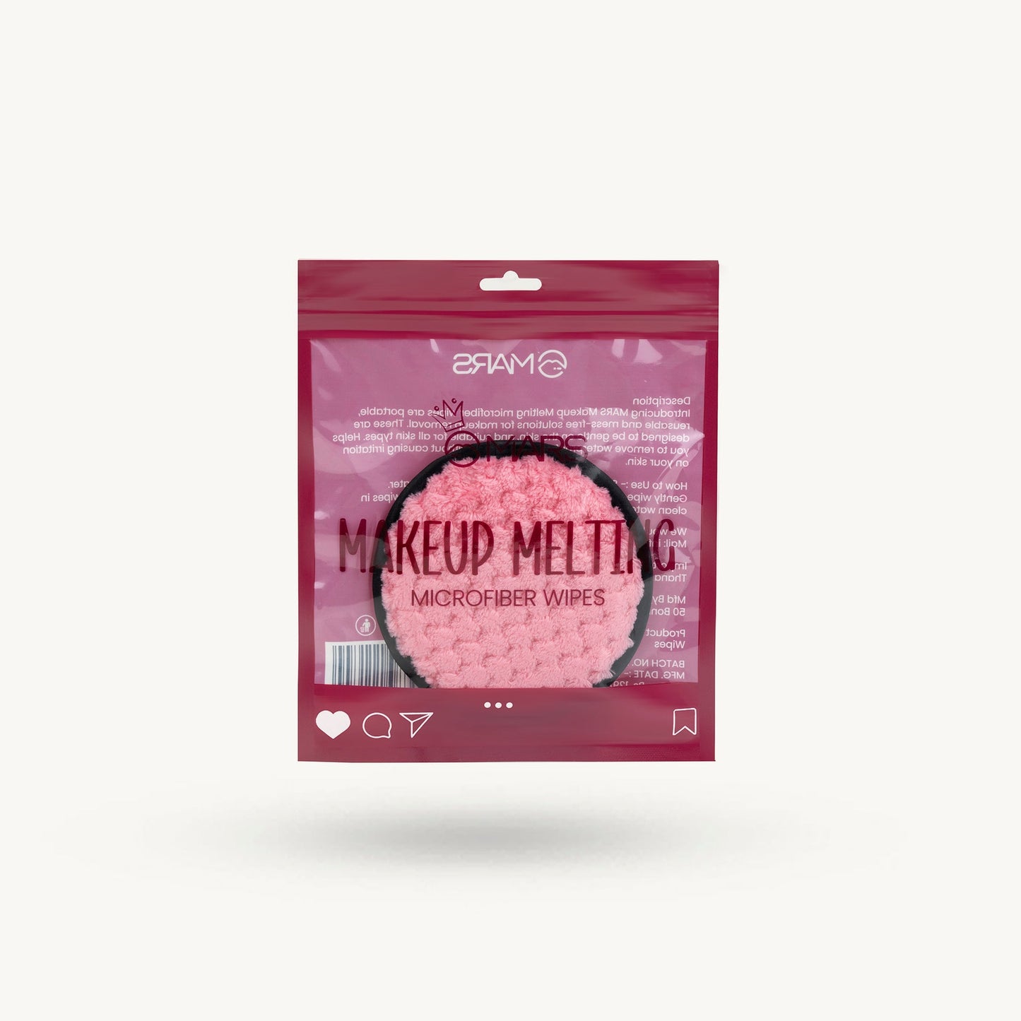 Mars Makeup Melting | Microfiber Wipes