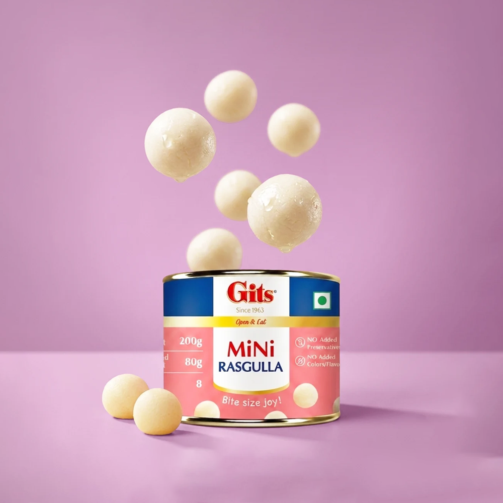 Mini Rasgulla by Gits