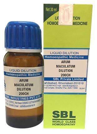 SBL Arum Maculatum Dilution 200 CH
