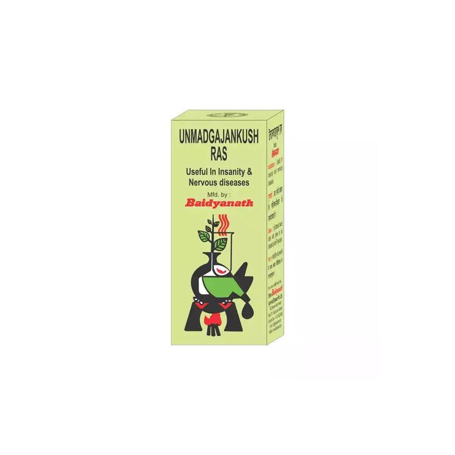 Baidyanath Vansaar Unmadgajankush Ras Tablets