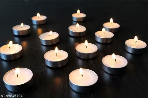 Tealight Candles – Decorative Diya Lights for Diwali and Home Decor