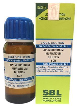 SBL Apomorphinum Muriaticum Dilution 6 CH