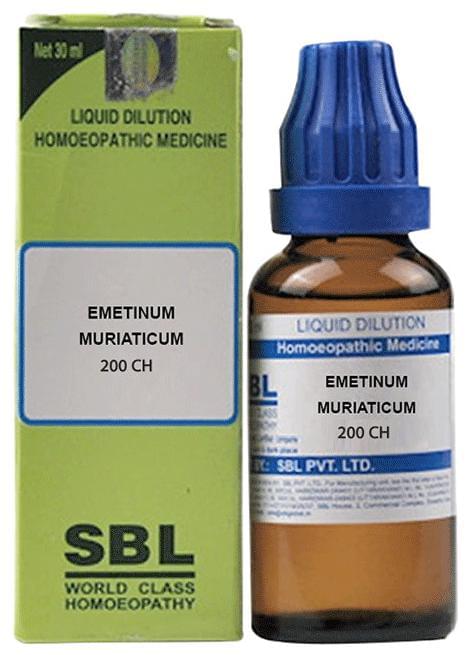 SBL Emetinum Muriaticum Dilution 200 CH