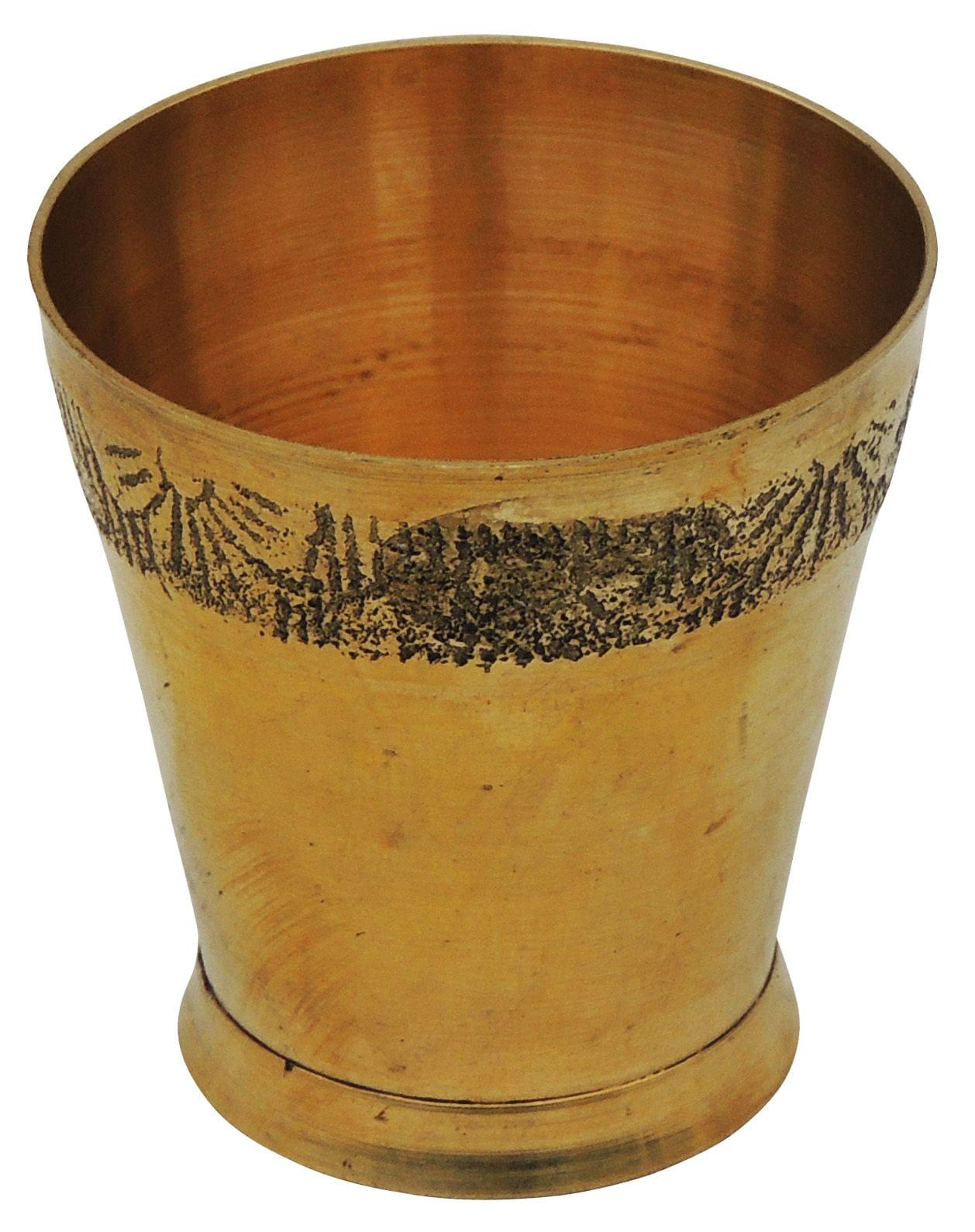 Brass Glass Embose