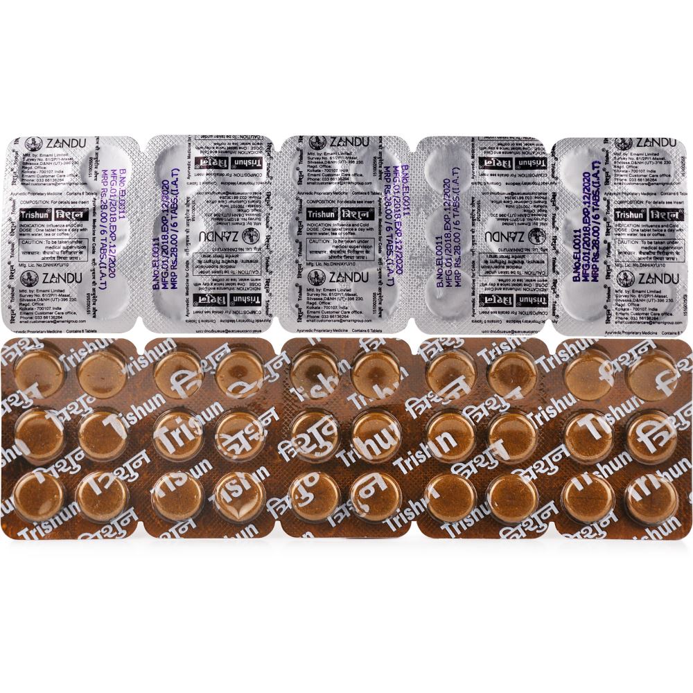 Zandu Trishun Tablet