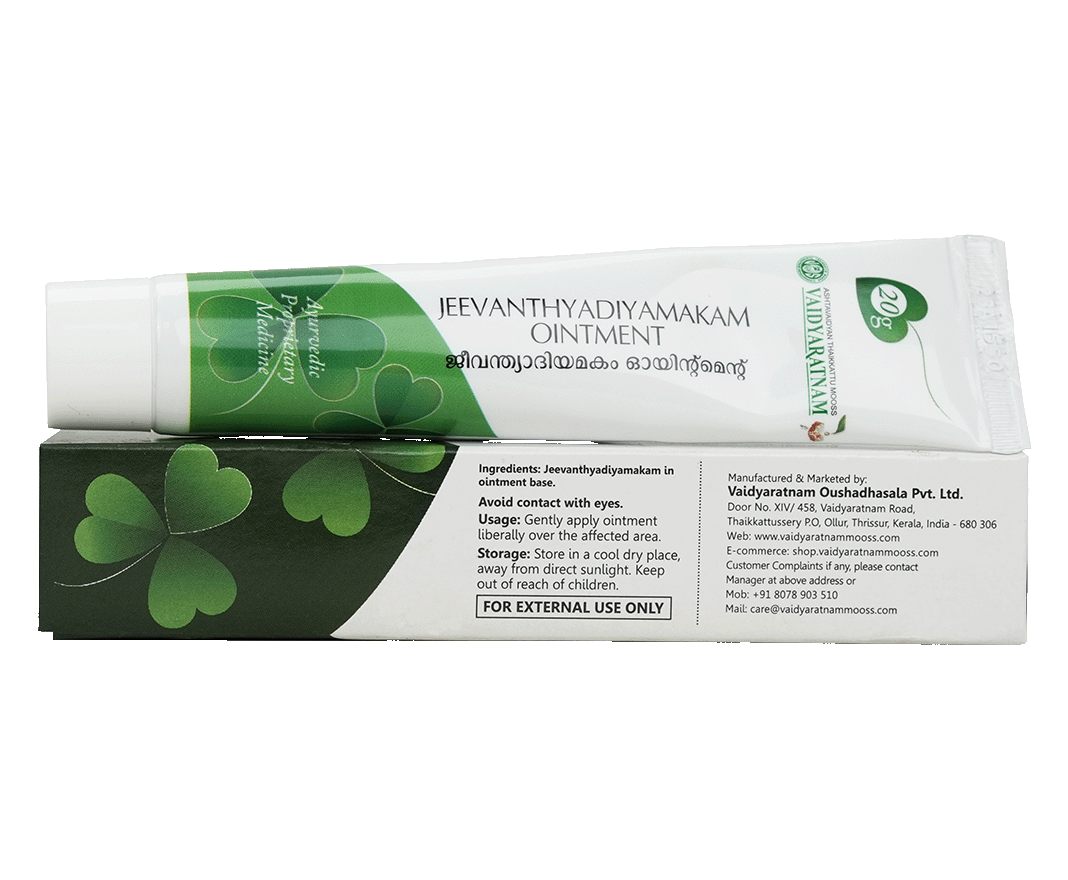 Vaidyaratnam Jeevanthyadi Yamakom Ointment