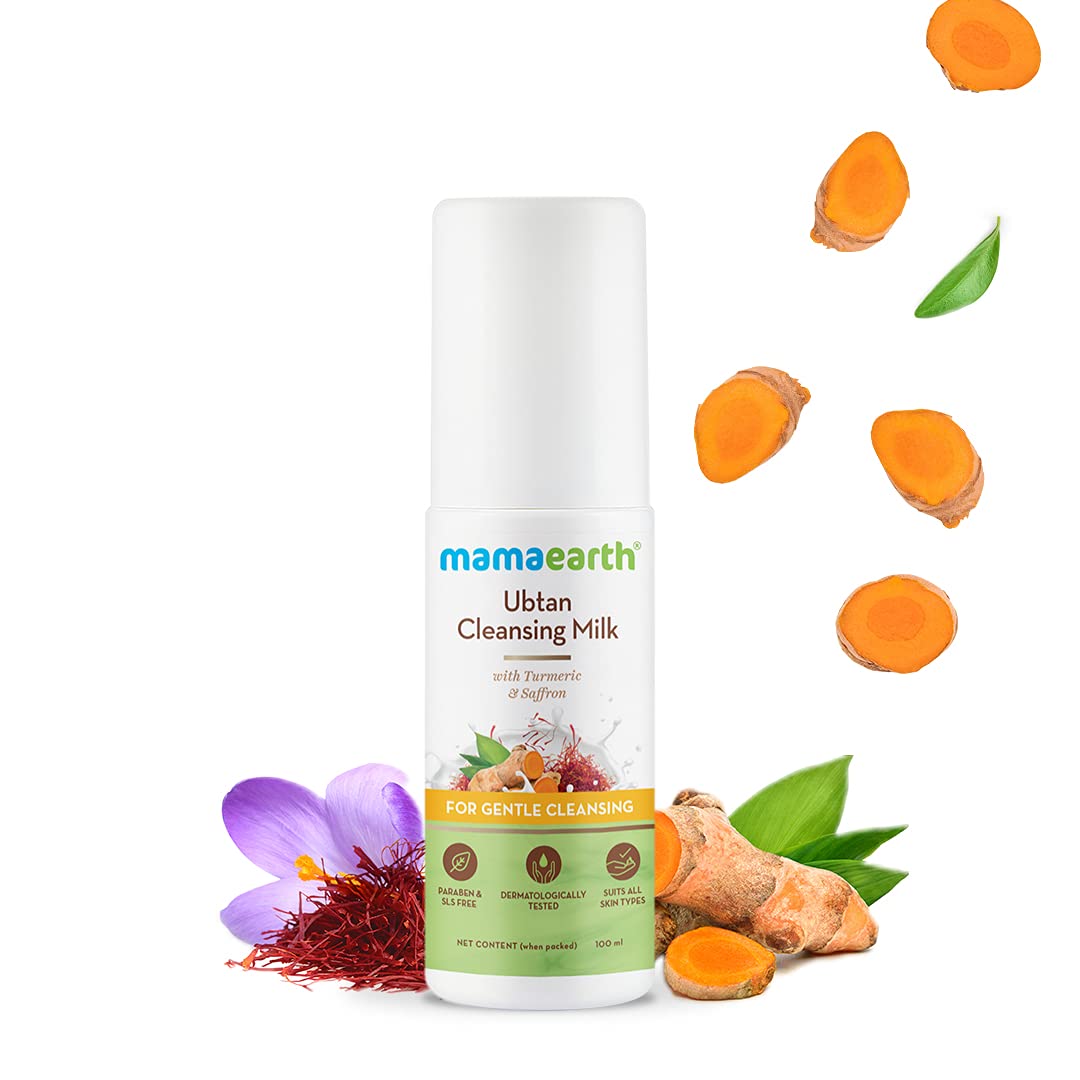 Mamaearth Ubtan Cleansing Milk For Gentle Cleansing