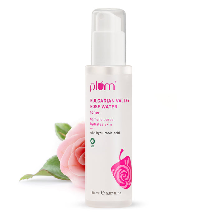 Plum Bulgarian Valley Rose Water Toner For Dry Skin