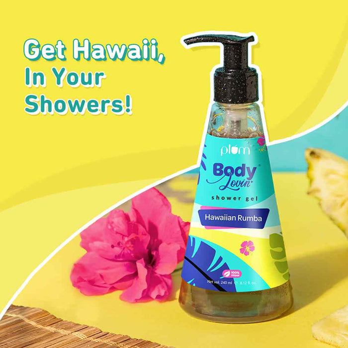 Plum Hawaiian Rumba Shower Gel by BodyLovin