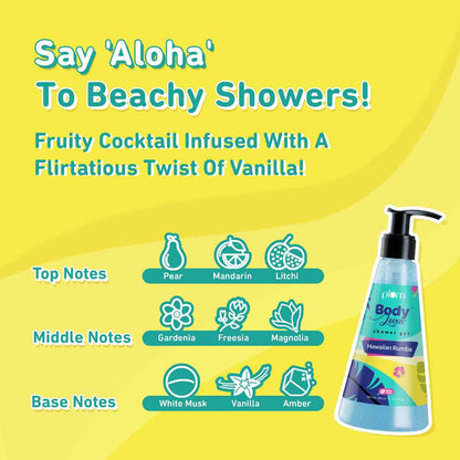 Plum Hawaiian Rumba Shower Gel by BodyLovin