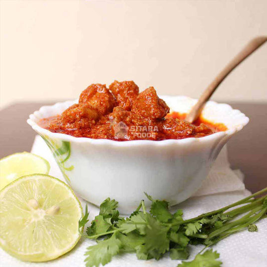 Naturogin Mild Spice Chicken Pickle Curry Type | Jhatka Meat 