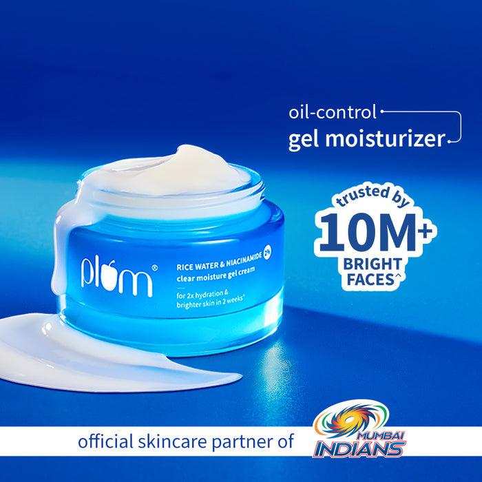 Plum 2% Niacinamide & Rice Water Brightening Gel Moisturizer