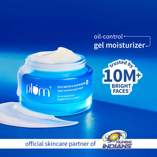 Plum 2% Niacinamide & Rice Water Brightening Gel Moisturizer