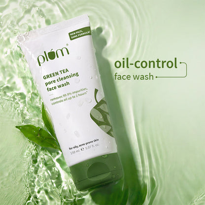 Plum Green Tea Pore Cleansing Face Wash For Oily & Acne Prone Skin