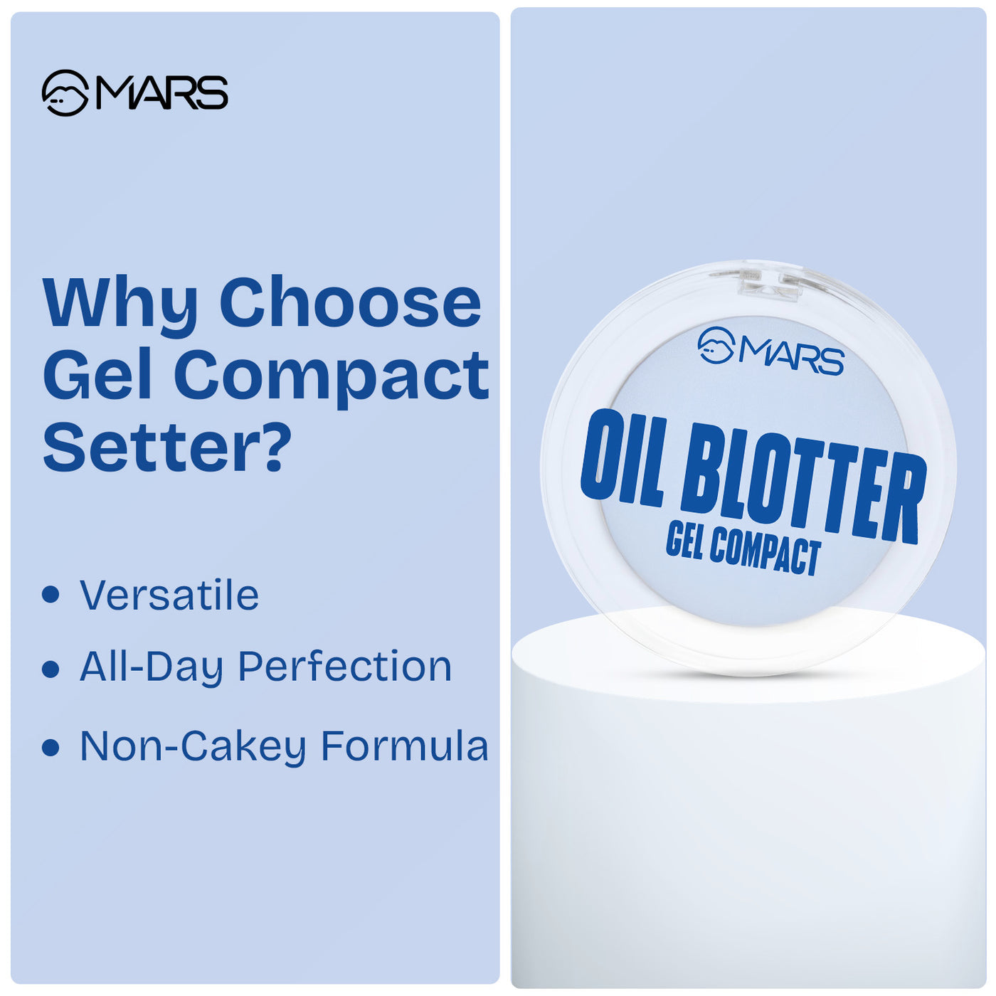 Mars Oil Blotter | Gel Compact