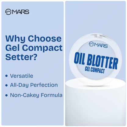 Mars Oil Blotter | Gel Compact